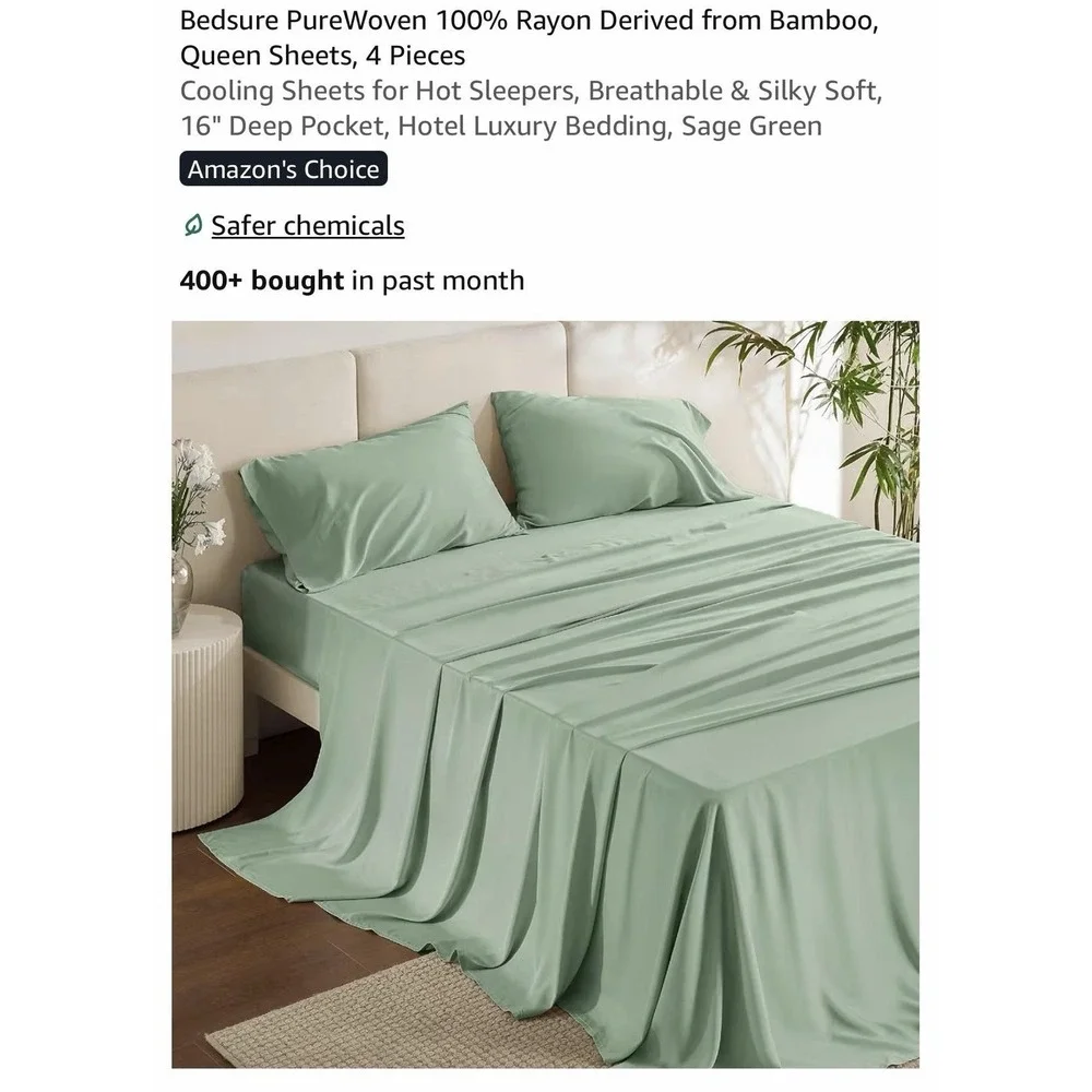 Bedsure queen sheet